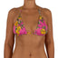 Top de Bikini Triangulo Amarrado al Cuello Rebeca Limoncello Rosado