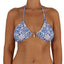 Top de Bikini Straples Multiformas Lia Azulejos Colgante Sol