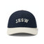 Gorro Tipo Jockey Bordado JHSW Azul Crema Blanco