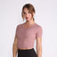 T-SHIRT RIBBED SOFT PINK