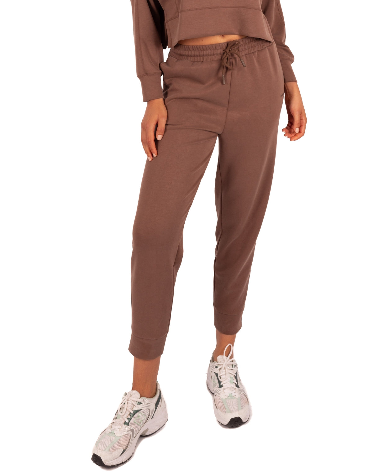 Jogger Mujer Modal Café