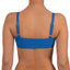 Top de Bikini Escote Semi Recto Tirante Ancho Anna Azul Electrico