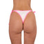 Bottom de Bikini Amarras Nora Blanco Rosa