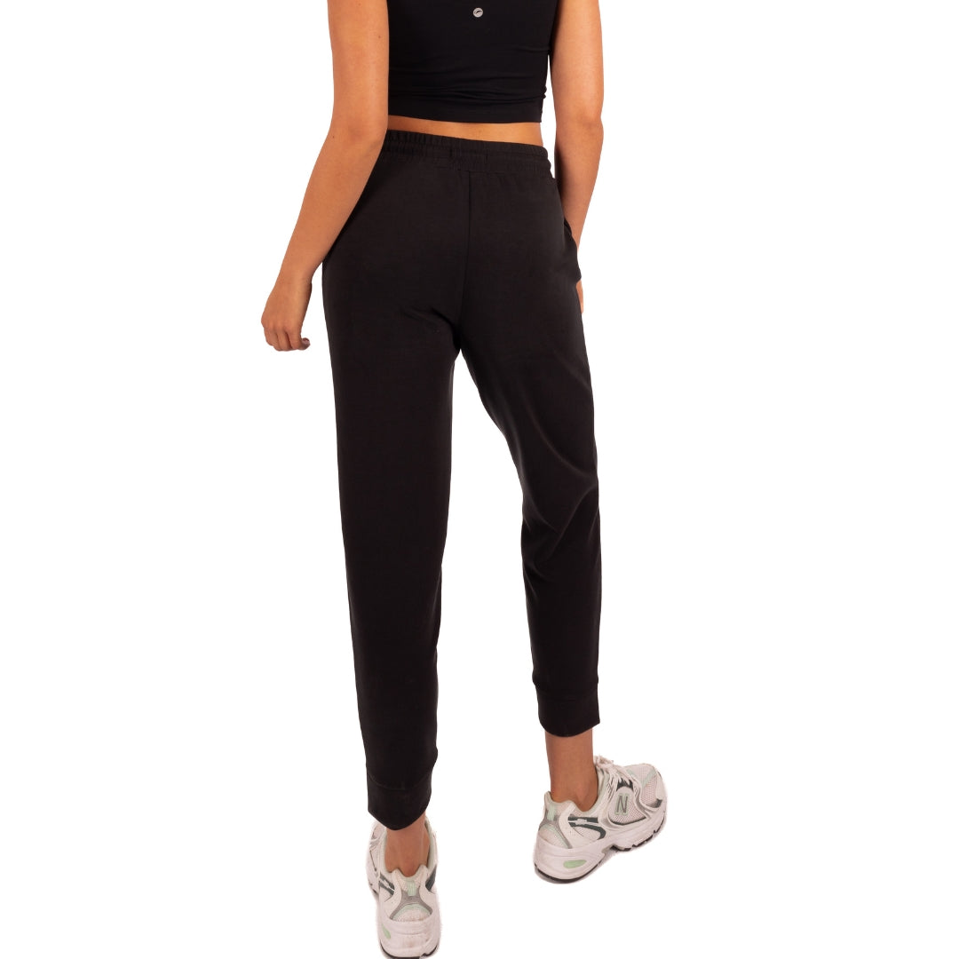 Jogger Mujer Fluido Negro