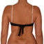 Top de Bikini con Arco Penelope Negro Ecru