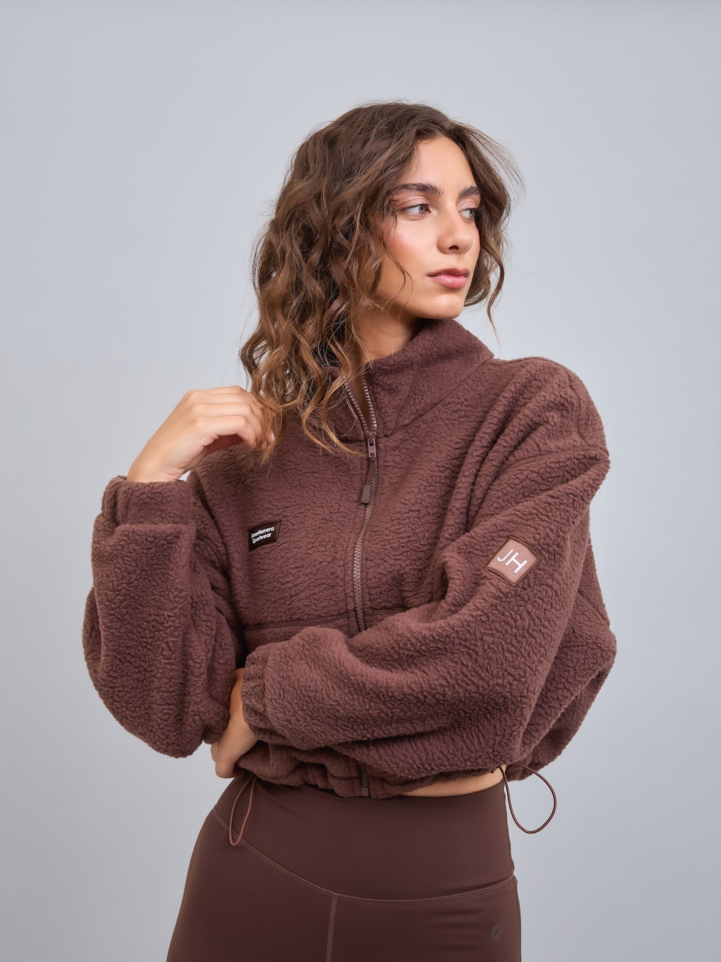 Chiporro Crop Mujer Chocolate