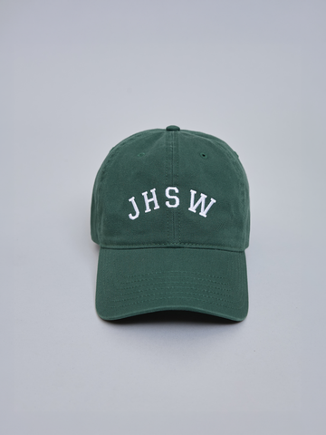 Gorro Tipo Jockey Bordado JHSW Verde Blanco