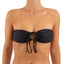 Top de Bikini Strapless Multiformas Lía Negro