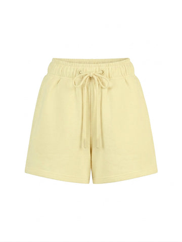 Short de Modal Cintura Ajustable Soft Amarillo Claro