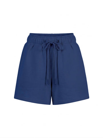 Short de Modal Cintura Ajustable Azul Marino