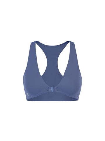 Peto Deportivo en V Con Broche Kate Azul Claro