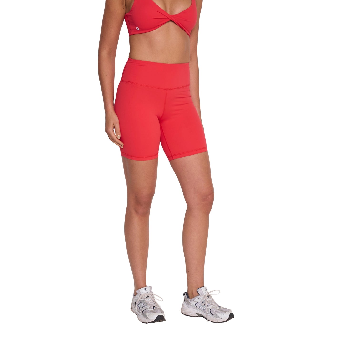 Biker Tiro Alto Rojo