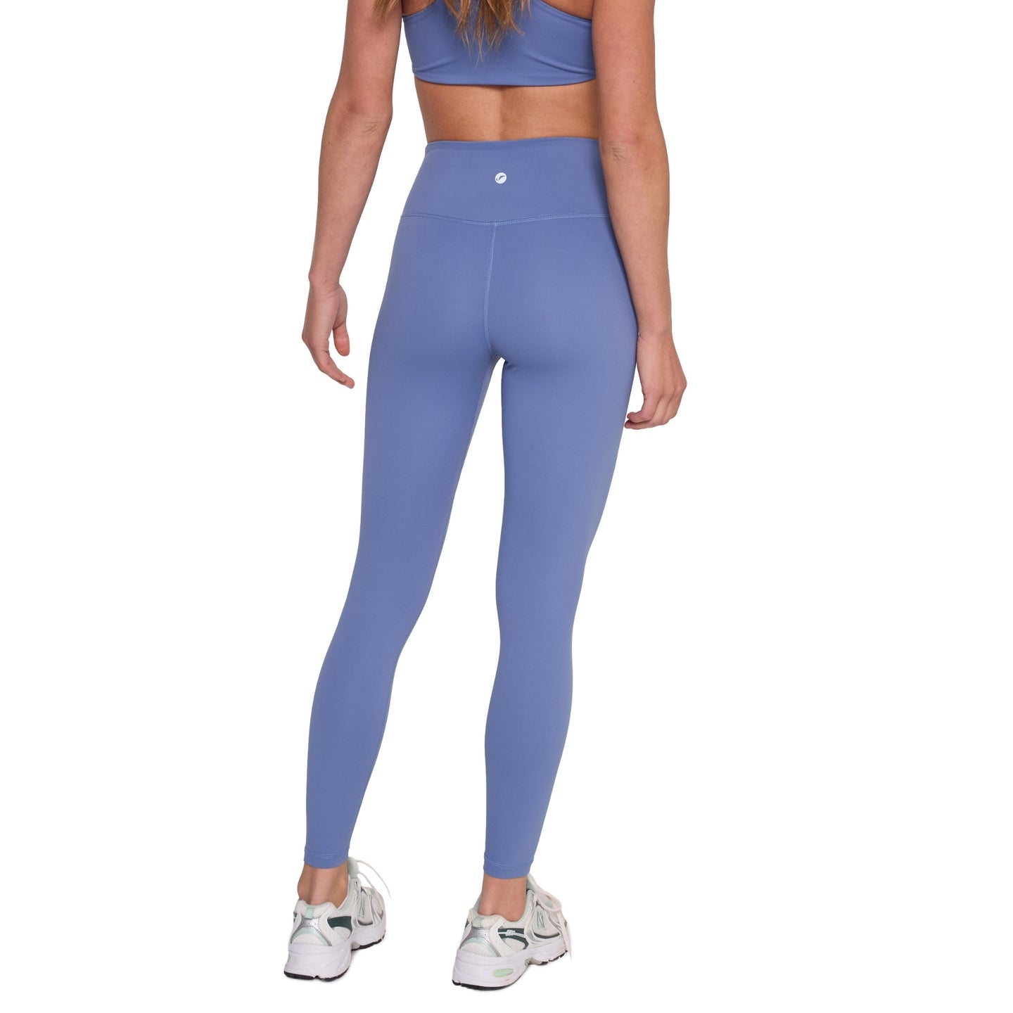 Calza Deportiva Tiro Alto 7/8 Azul Claro