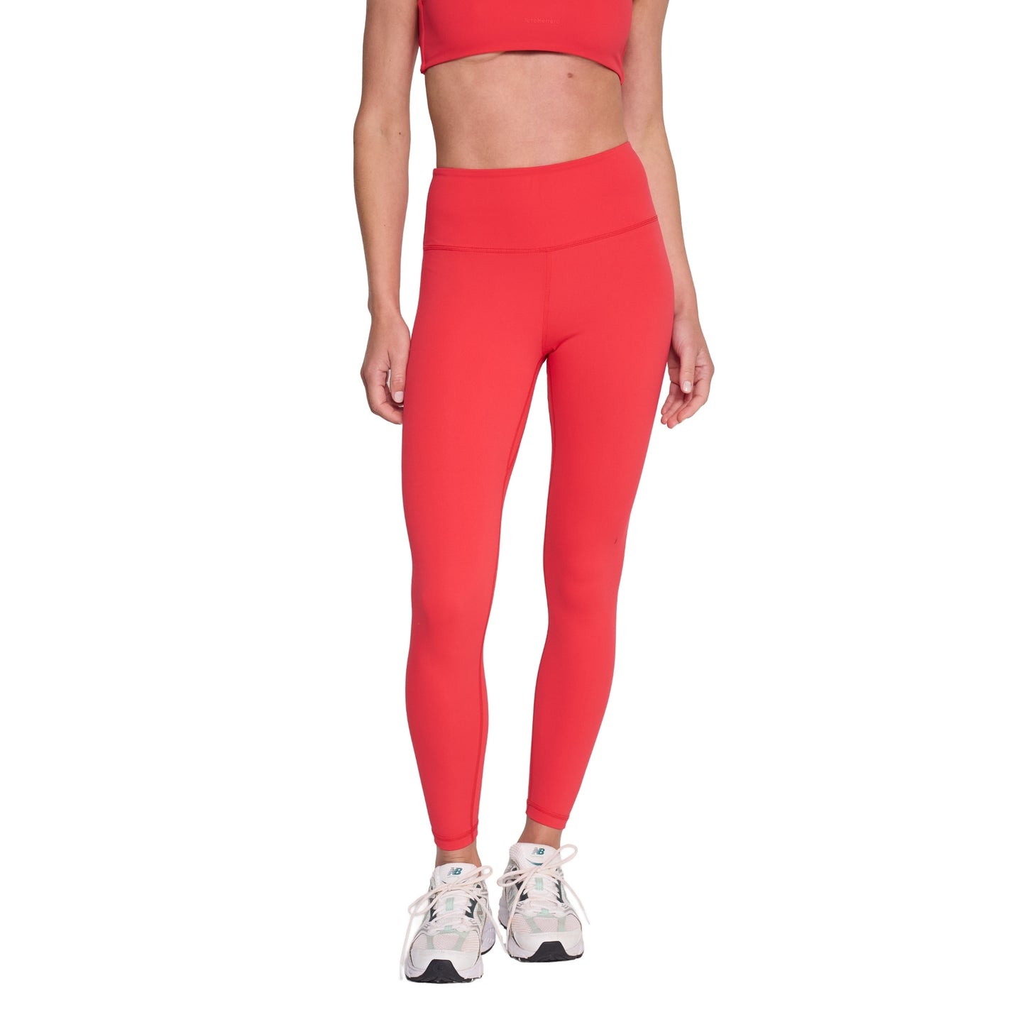 Calza Deportiva Tiro Alto 7/8 Rojo