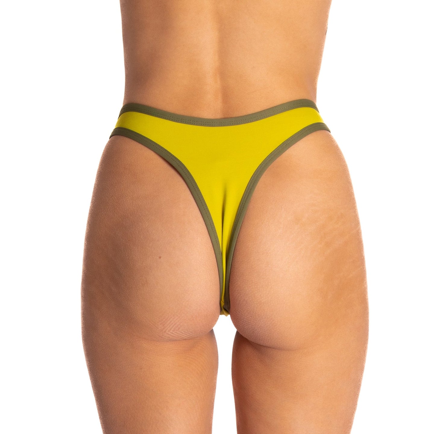 Bottom de Bikini sin Elástico Alegra Aguacate Matcha by Paula y Sofía Fernández
