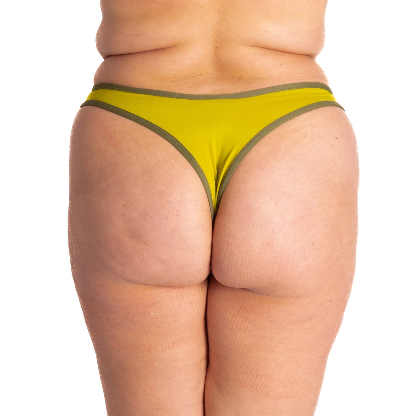 Bottom de Bikini sin Elástico Alegra Aguacate Matcha by Paula y Sofía Fernández