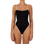 Traje de Baño Entero Gracia Negro Crema