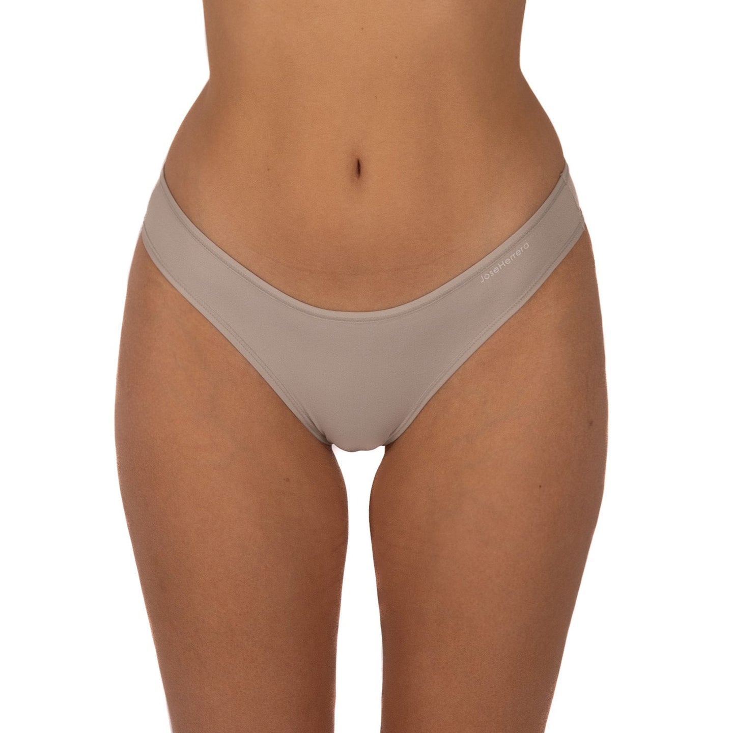 Calzón Tipo Tanga Gris Claro