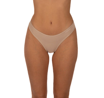 Calzón Tipo Tanga Beige