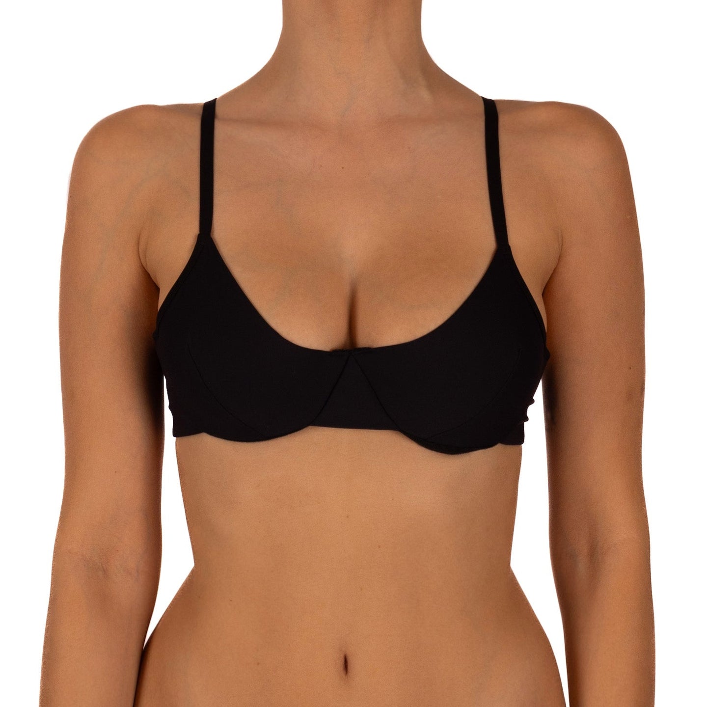 Sostén Con Arco Negro