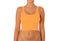 SUJETADOR DEPORTIVO RIB NEON MANDARINA