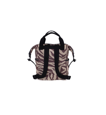 STREAT BACKPACK WILD PRINT BROWN