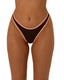 Bottom De Bikini sin Elástico Alegra Cafe Rosa Palo