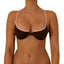 Top de Bikini con Arco Nidia Cafe Rosa Palo