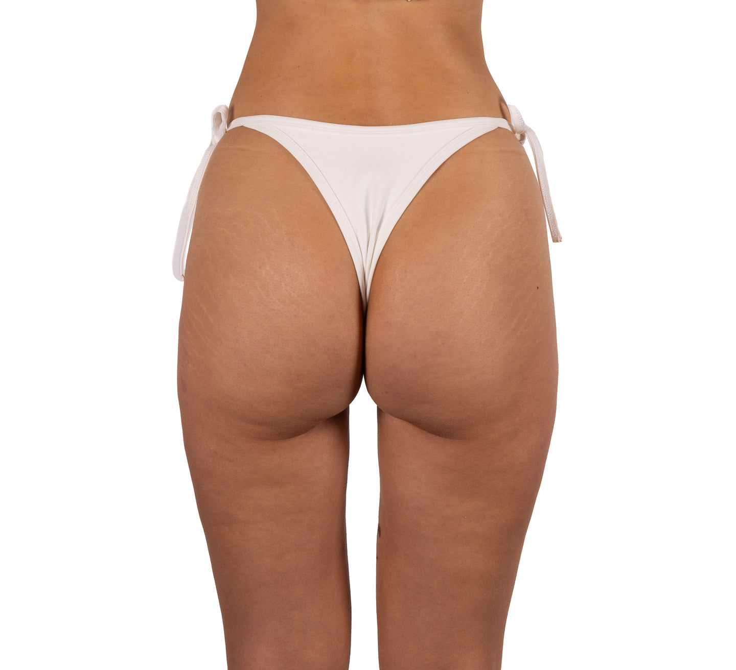Bottom de Bikini Amarras Nora Blanco