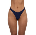 Bottom de Bikini sin elástico Amelia Azul Marino