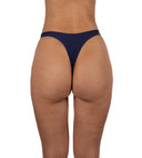 Bottom de Bikini sin elástico Amelia Azul Marino