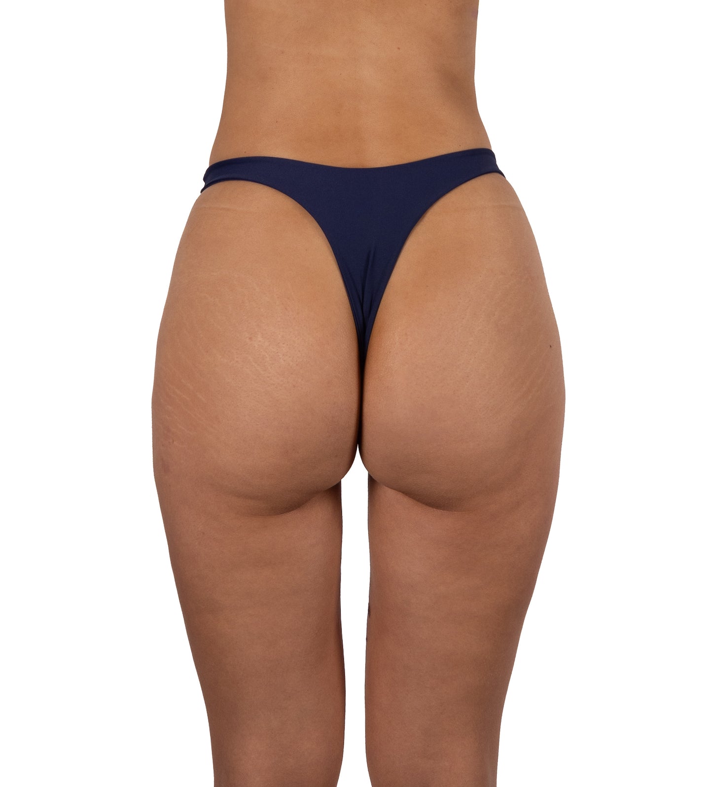 Bottom de Bikini sin elástico Amelia Azul Marino