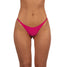 Bottom de Bikini Con Tirantes Delgados Laterales Lola Tinto
