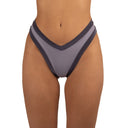 Bottom de Bikini sin elástico Paula Acero Brillo Noche by Paula y Sofía Fernández