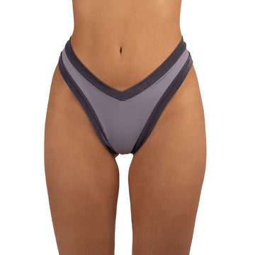 Bottom de Bikini sin elástico Paula Acero Brillo Noche by Paula y Sofía Fernández