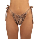 Bottom de Bikini Amarras Nora Rib Trenzado Cobra by Paula y Sofía Fernández
