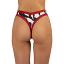 Bottom de Bikini sin elástico Paula Cebra Brillo Tamarindo by Paula y Sofía Fernández