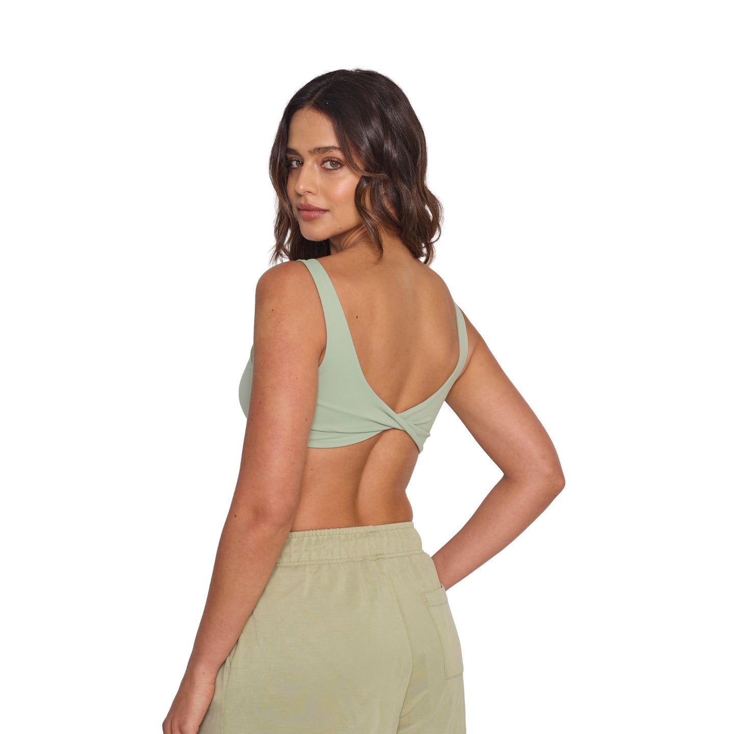 Peto Deportivo 2 en 1 Reversible Lauren Pistacho