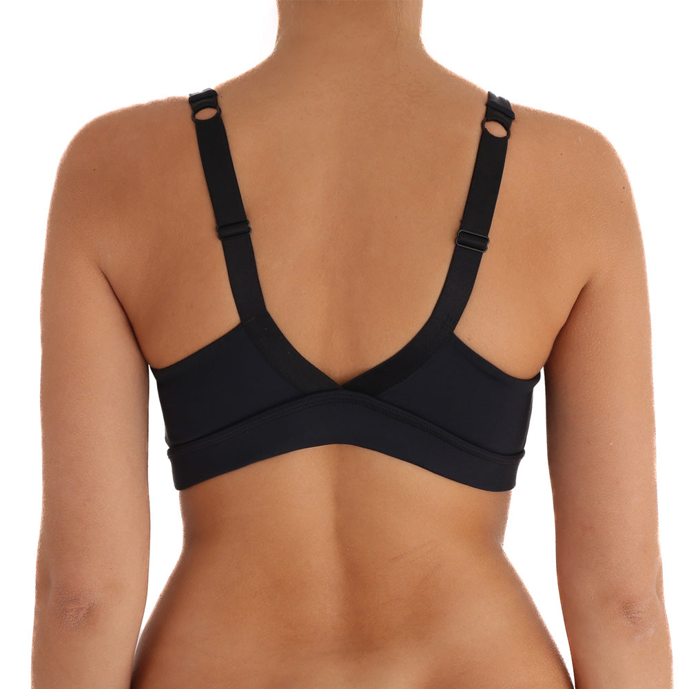 BRALETTE V BACK BLACK