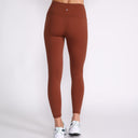 LEGGINS 7/8 BROWN