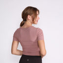 T-SHIRT RIBBED SOFT PINK