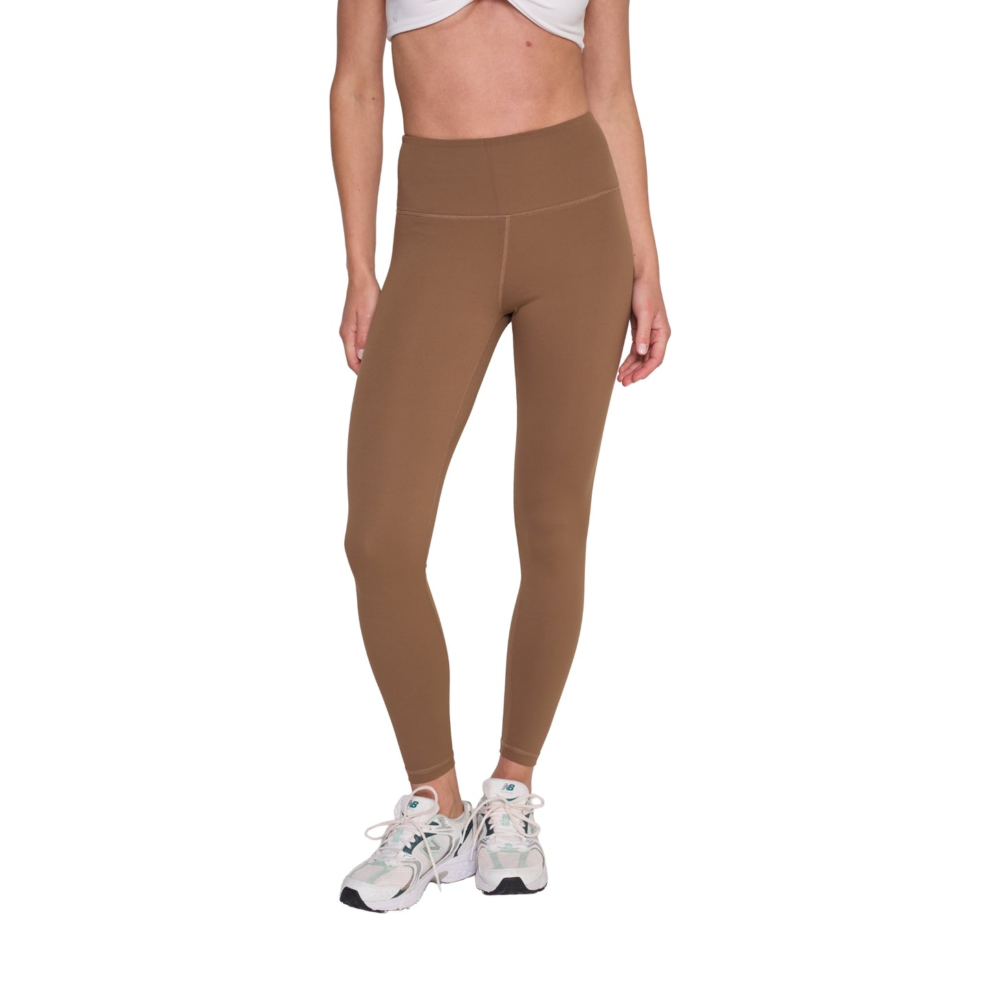 Calza Deportiva Tiro Alto 7/8 Marron