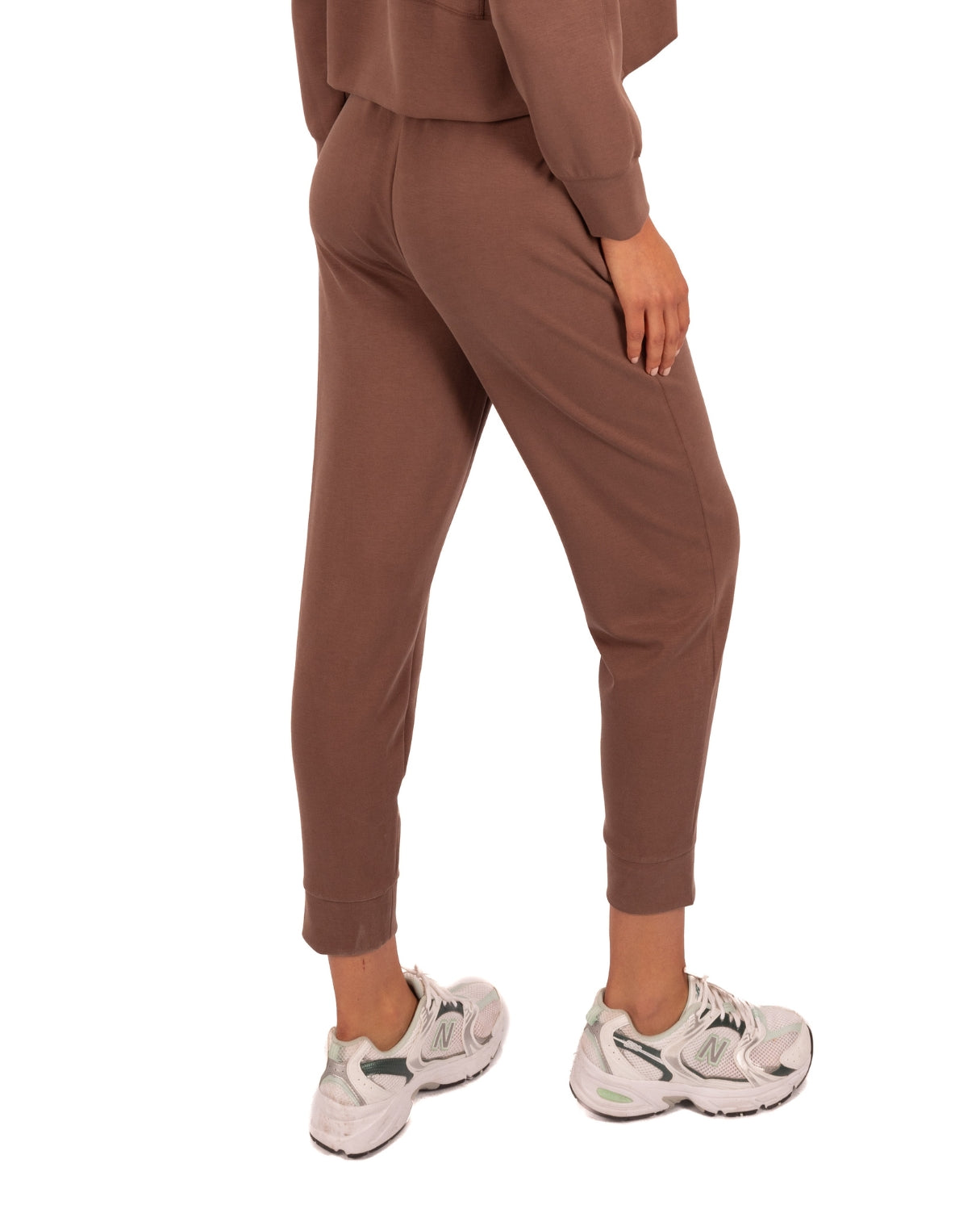 Jogger Mujer Modal Café