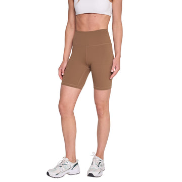 Biker Tiro Alto Marron