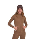 Chaqueta Deportiva Con Cierre Marron