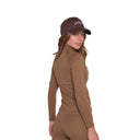 Chaqueta Deportiva Con Cierre Marron