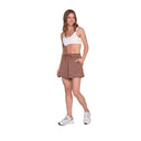 Short de Modal Cintura Ajustable Cafe