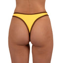 Bottom de Bikini sin Elástico Alegra Amarillo Cafe
