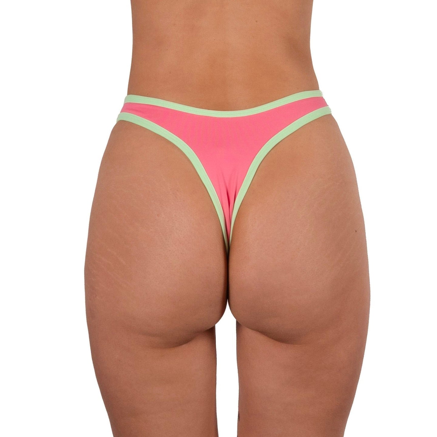 Bottom de Bikini sin Elástico Alegra Flamingo Menta