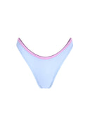 Bottom de Bikini sin Elástico Alegra Rib Celeste Morado